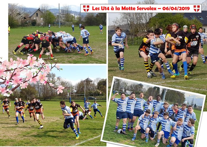 Les U14 à La Motte Servolex – 06 avril 2019