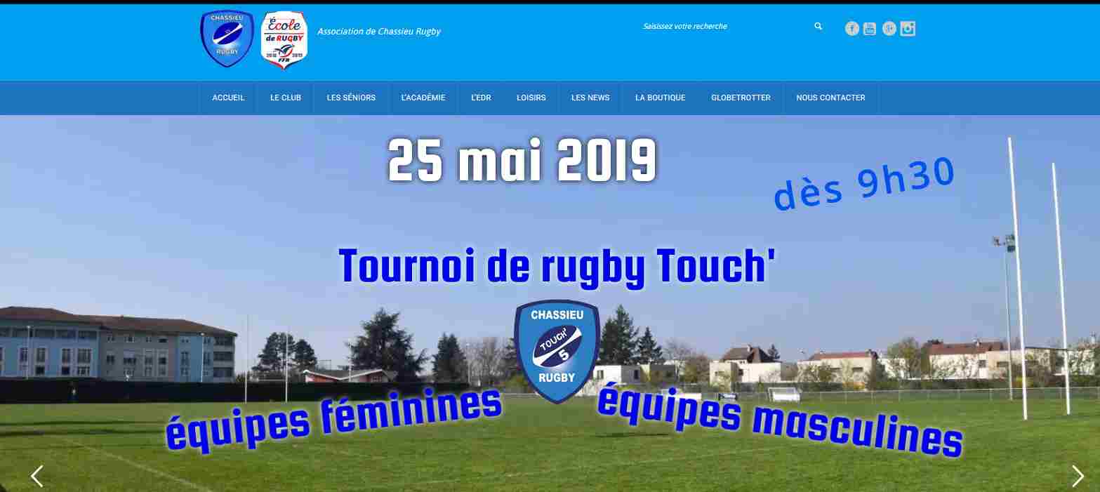 tournois Touch’ rugby 25 mai 2019