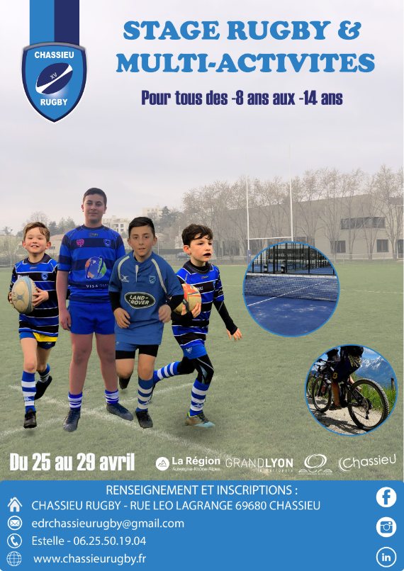 STAGE D’AVRIL RUGBY & MULTI-ACTIVITÉS