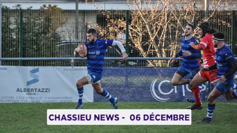 CHASSIEU NEWS – 06 DÉCEMBRE