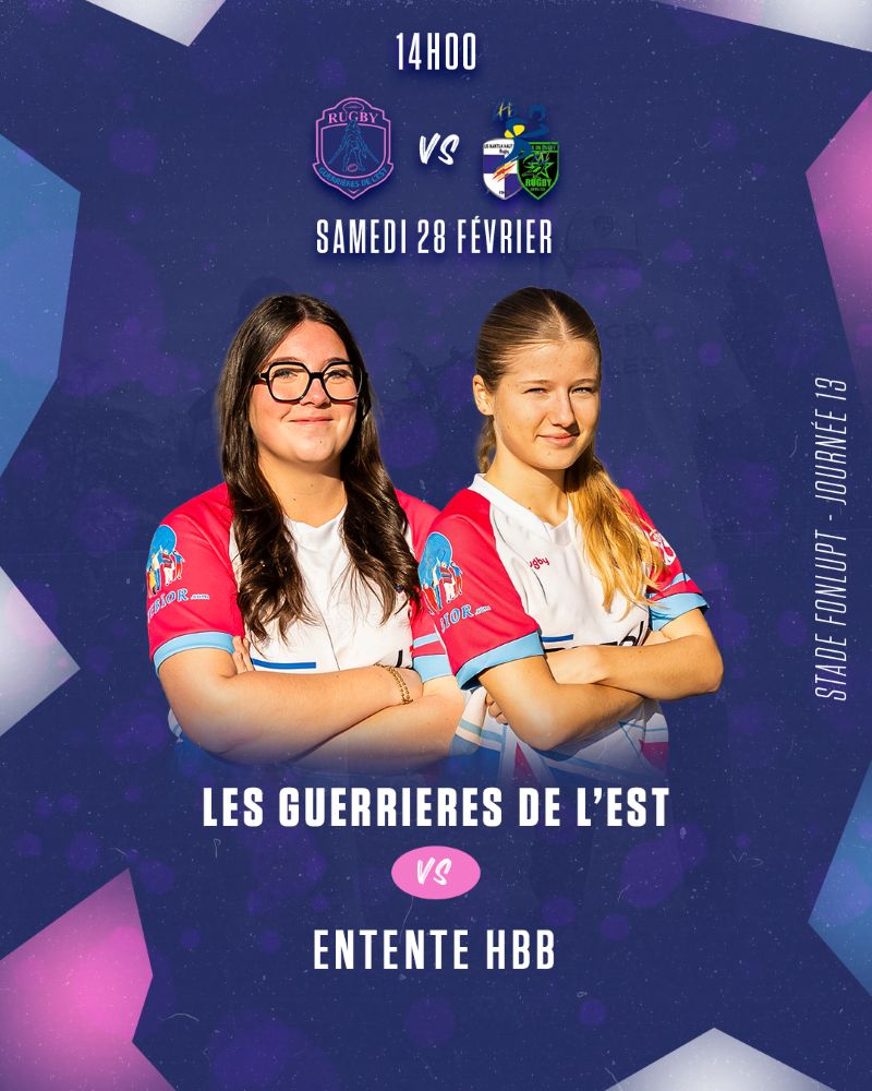 13E JOURNÉE DE NOS GUERRIÈRES DE L&rsquo;EST