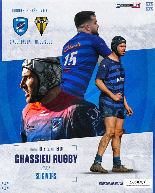 CHASSIEU RUGBY RECOIT GIVORS